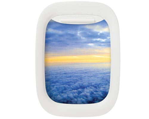 airframe - picture frame brings the window seat indoors