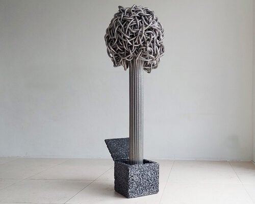 'FLUX - JACK' sculpture / organic, dynamic, kinetic object