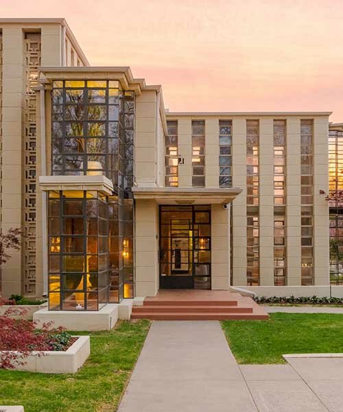 inside one of frank lloyd wright's largest residences, the westhope mansion in oklahoma